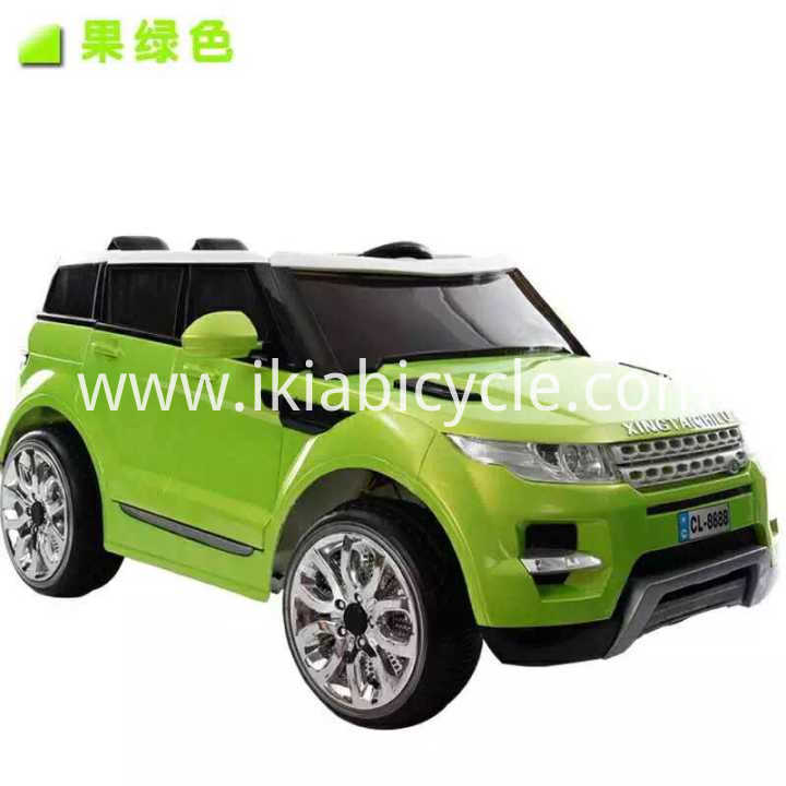 green color popular kid ride ku mmotoka .